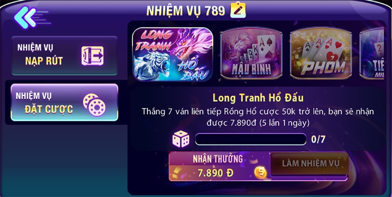 Nhiệm vụ đặt cược